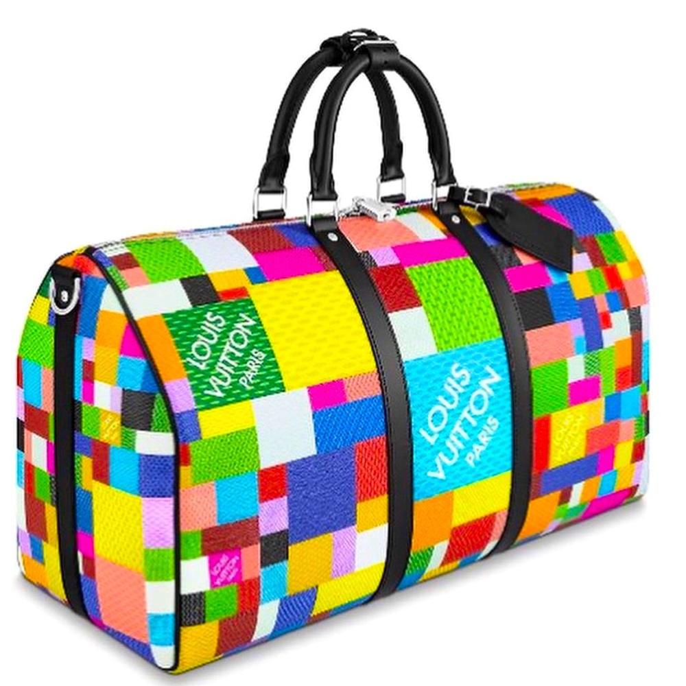 ❌SOLD❌Louis Vuitton Multicolor Bandouliere Keepall - Picture 2 of 10